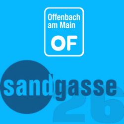 Logo Stadt Offenbach und Sandgasse 26